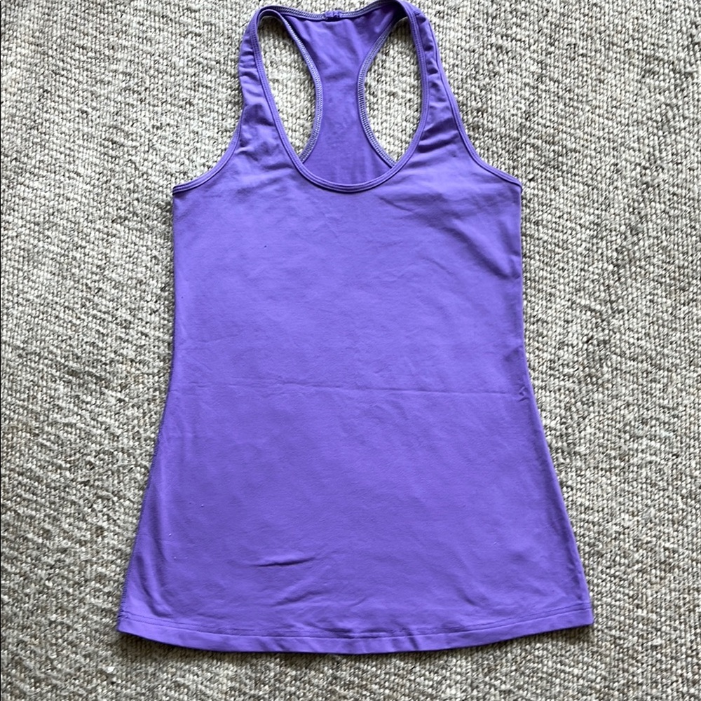 Women's Purple Racerback Tank Top